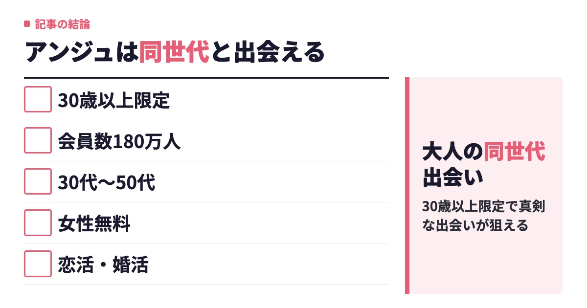 アンジュの評判・口コミ｜料金・特徴を徹底解説