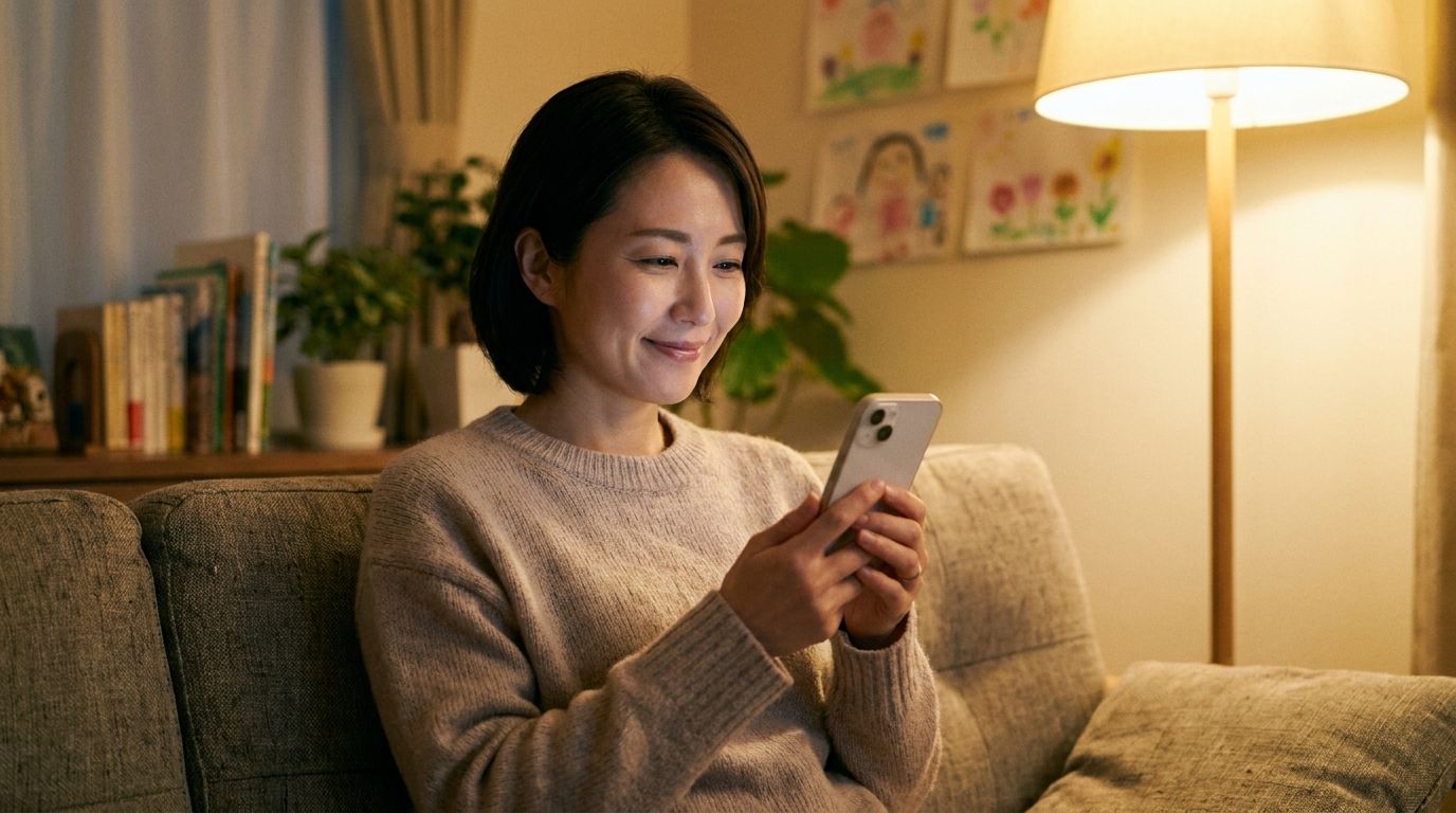 子育て中の隙間時間でアプリ活動