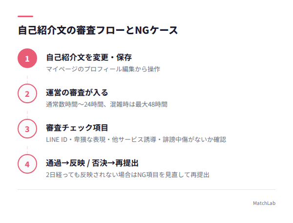 審査フローと注意点の図解の手順ガイド