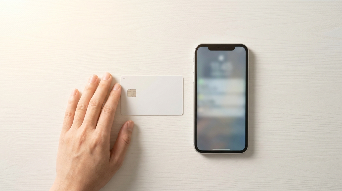 カードとスマホの決済イメージ