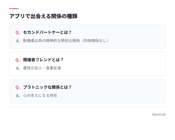 出会える関係性の種類