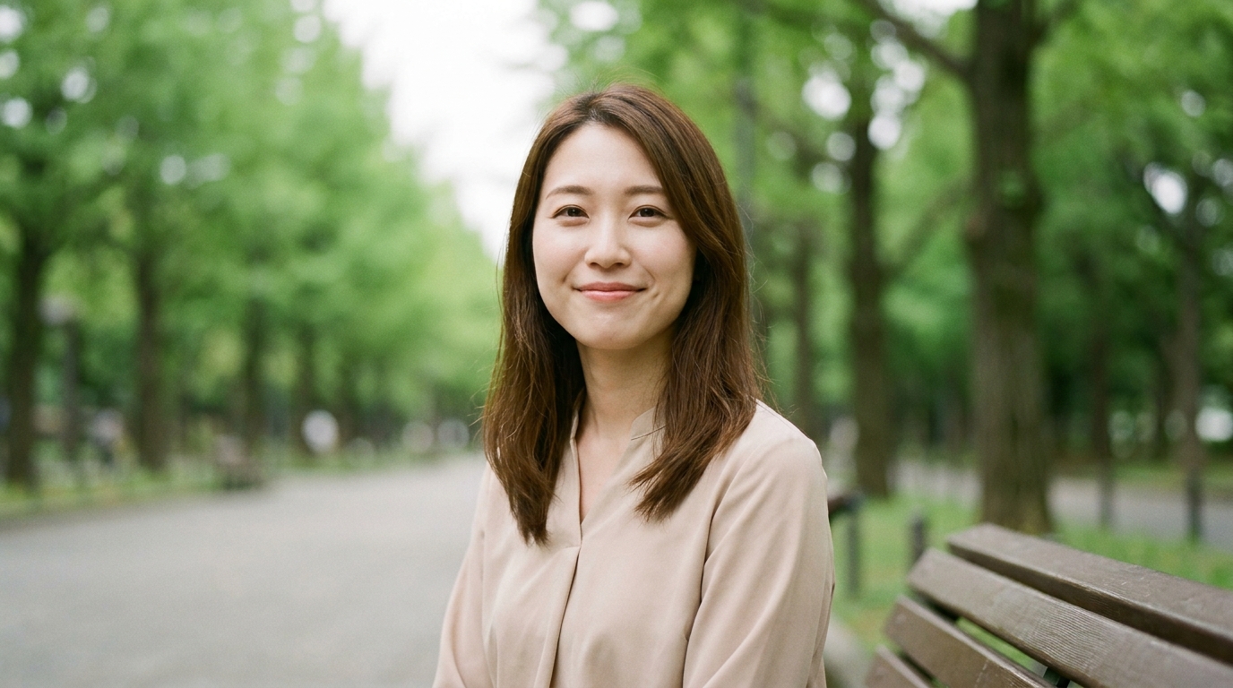 女性のモテ写真例
