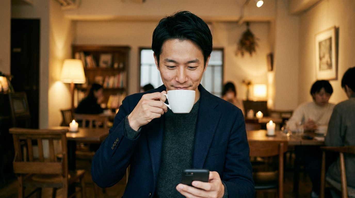 30代の落ち着いたやり取り