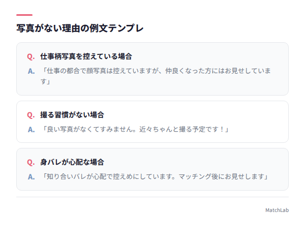 プロフィール理由の例文集