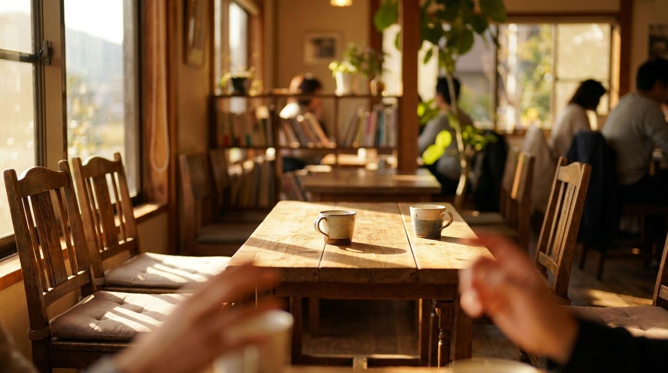 初回デート向きカフェの雰囲気