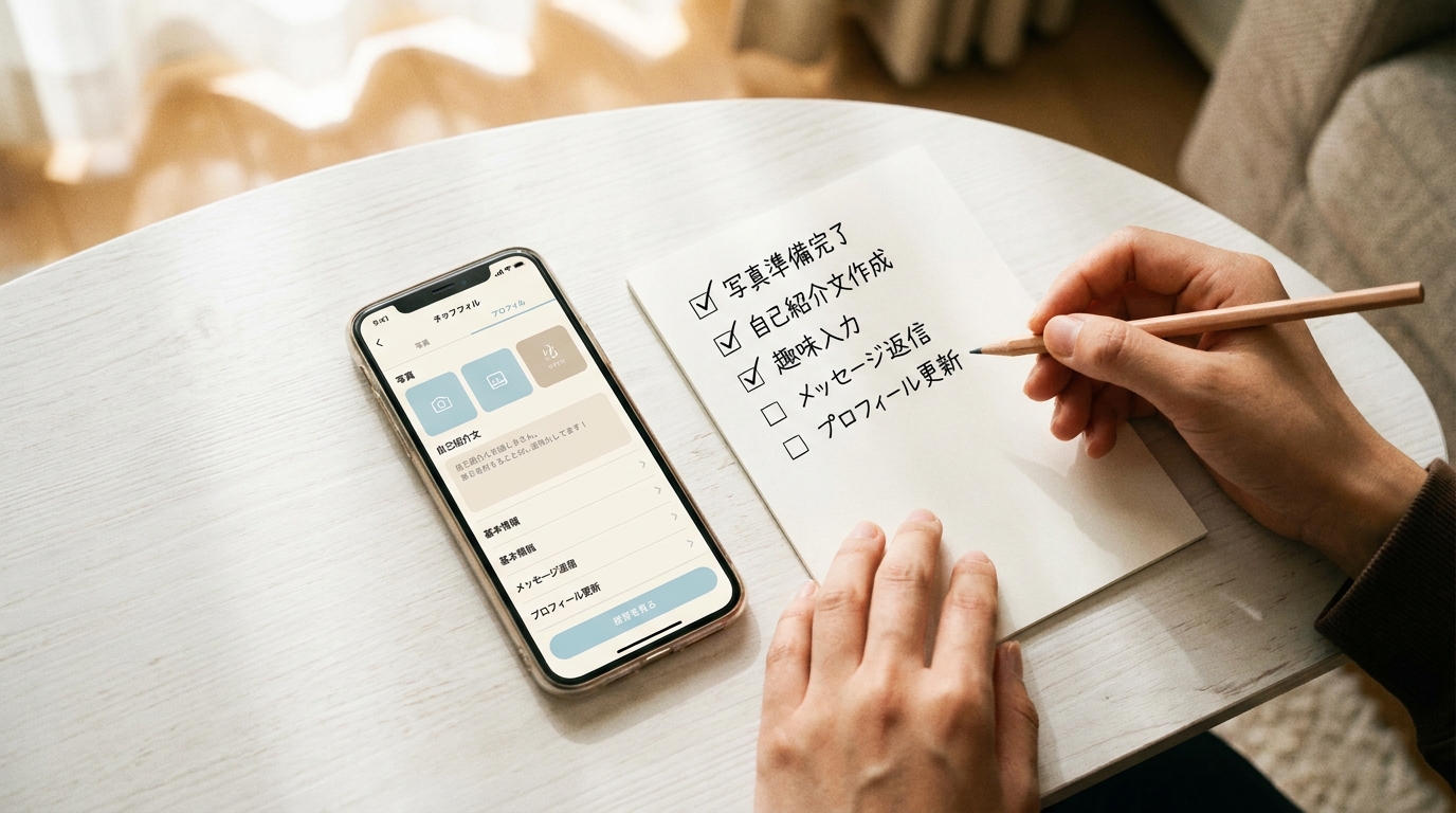 プロフィール見直しチェックリスト