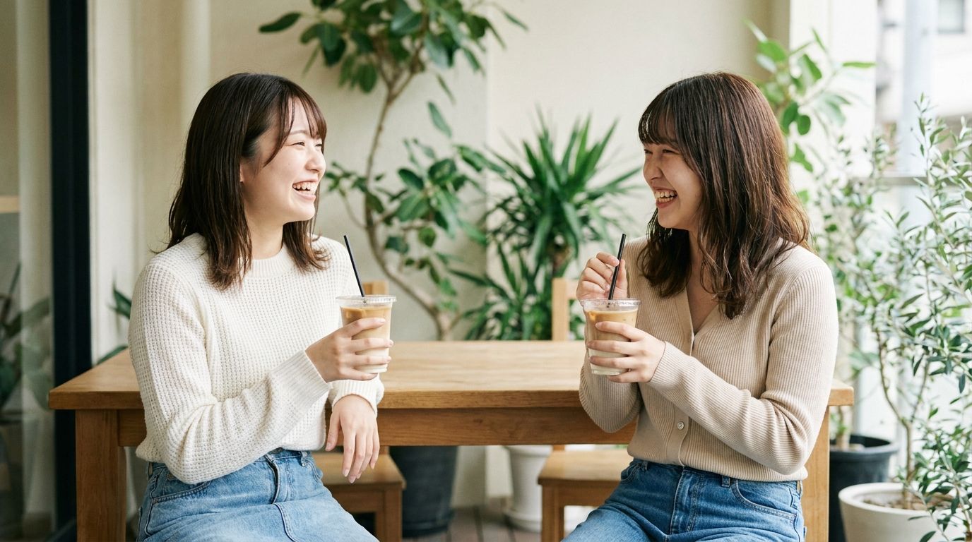 気軽に会うカジュアル層の雰囲気