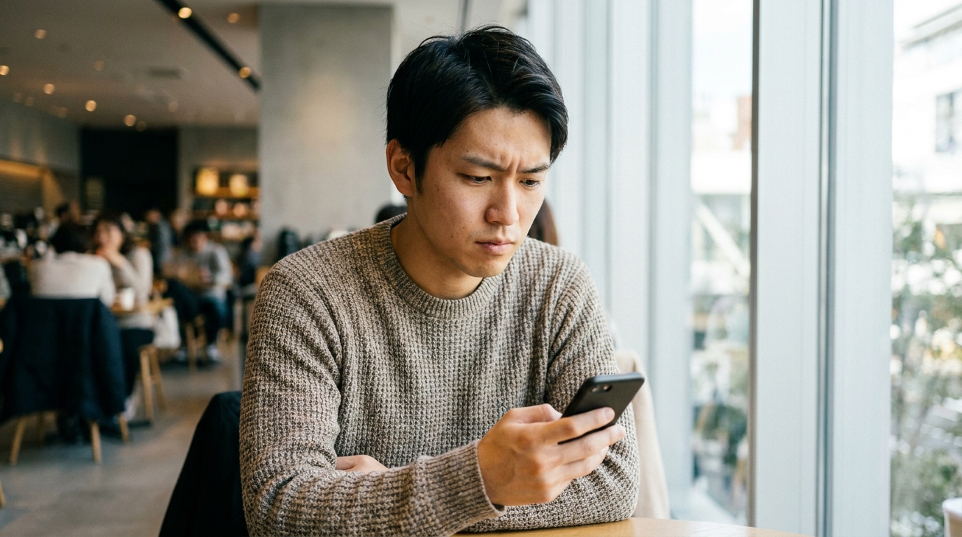 相手の活動を見極める様子