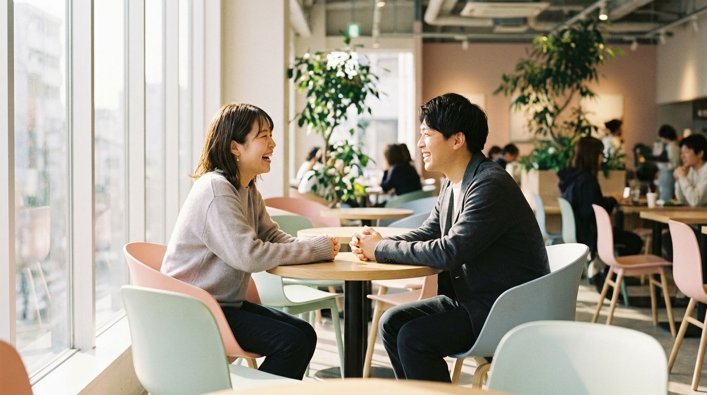 カジュアルに出会う20代男女