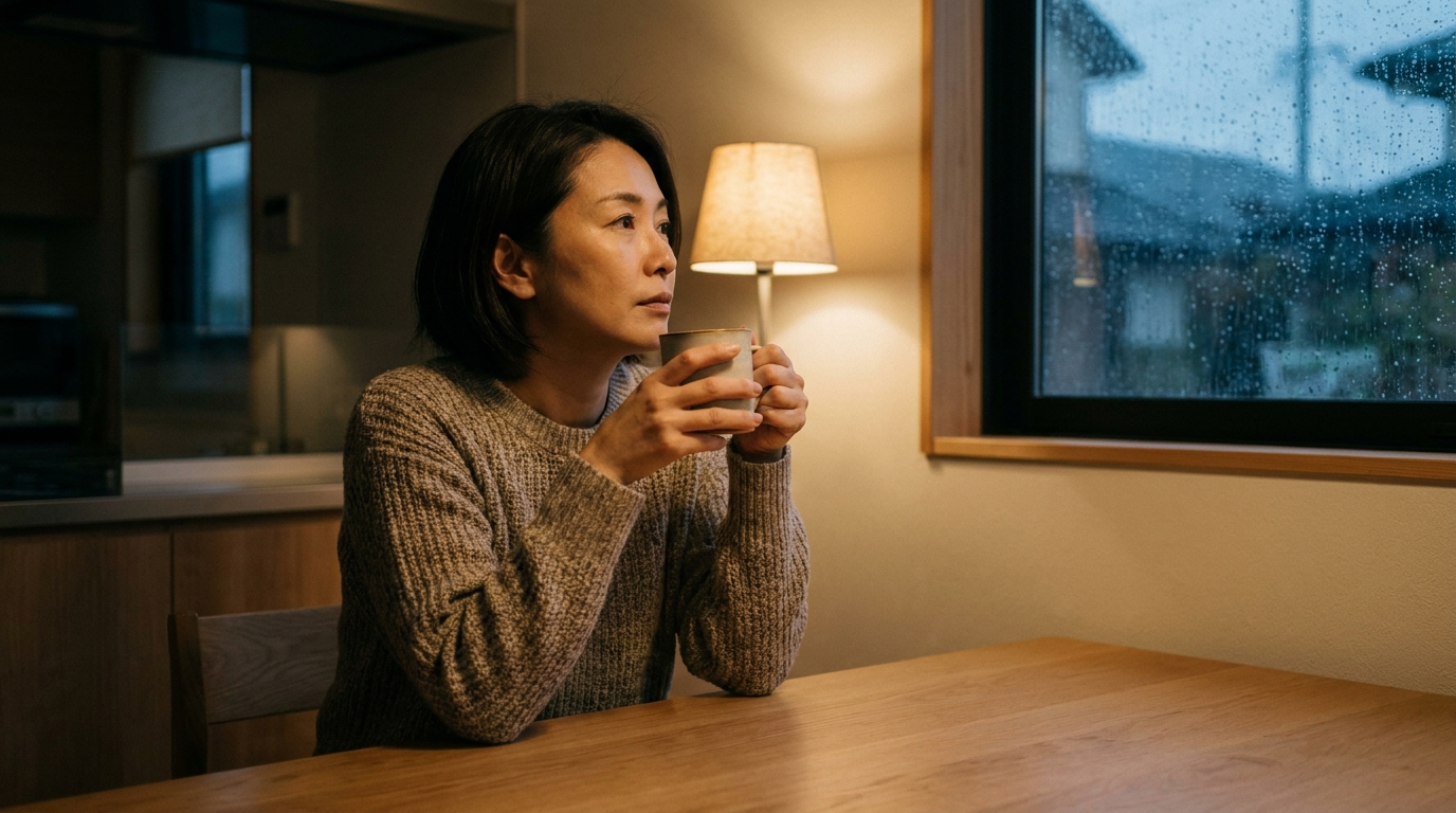 環境変化で孤独を感じる40代