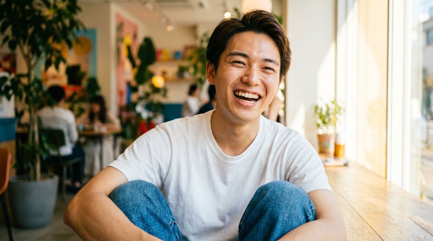 20代向けカジュアルな写真例