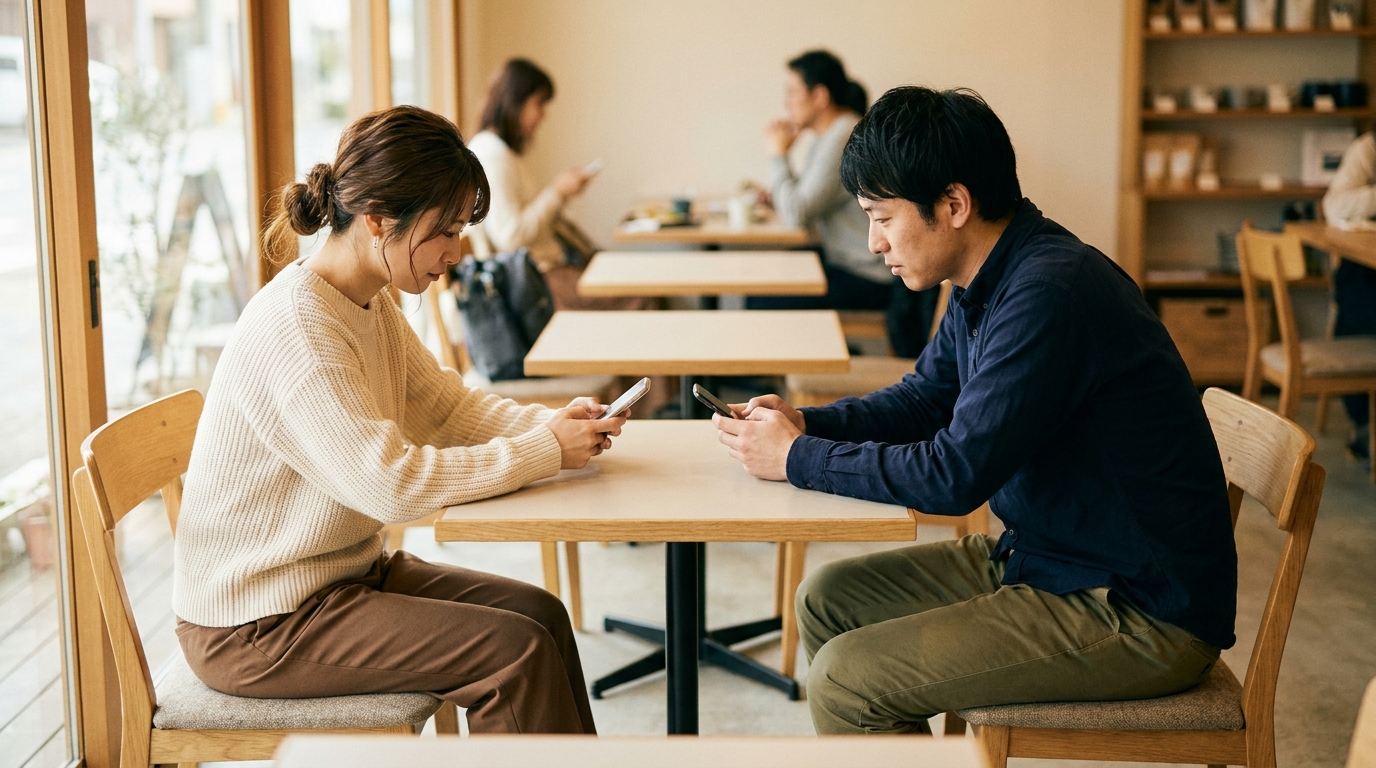 男女同額で真剣な会員層