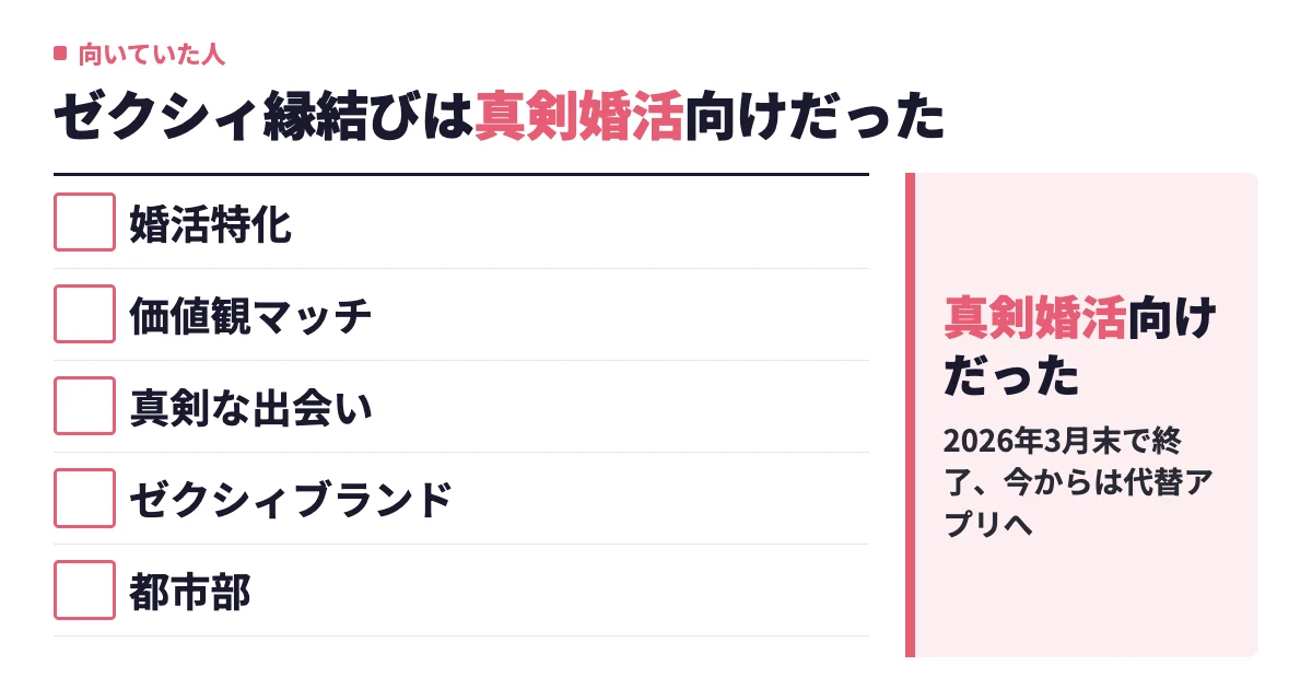 ゼクシィ縁結びの評判・口コミ｜料金・特徴・向いている人を徹底解説